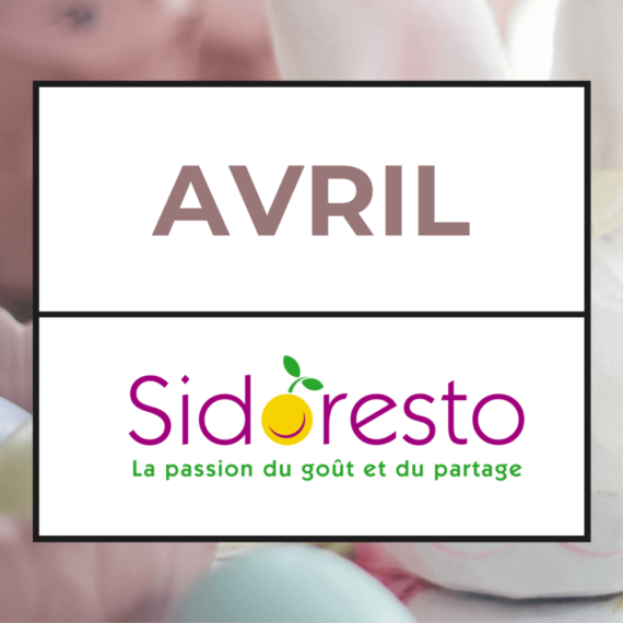 Changement de menu d’avril